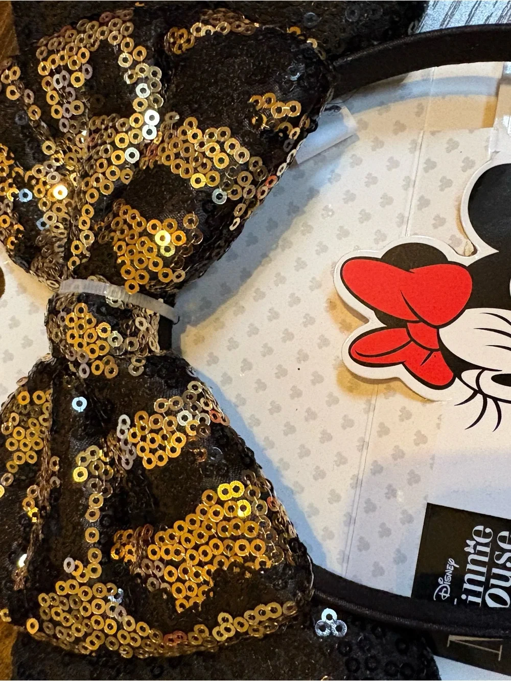Disney Minnie Jack-O-Lantern Ears & Leopard Ears